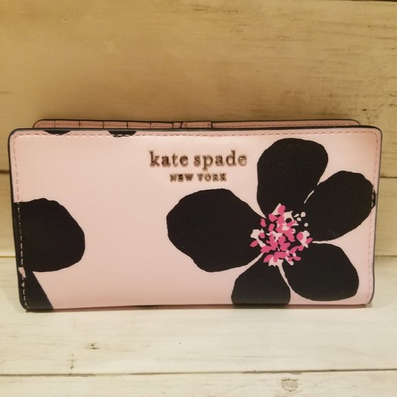 NWT KATE SPADE cameron grand flora wallet large - Picture 2 of 7